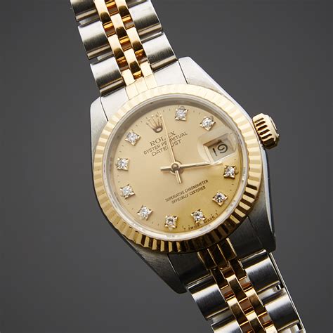 used rolex 18k women's|used Rolex lady Datejust for sale.